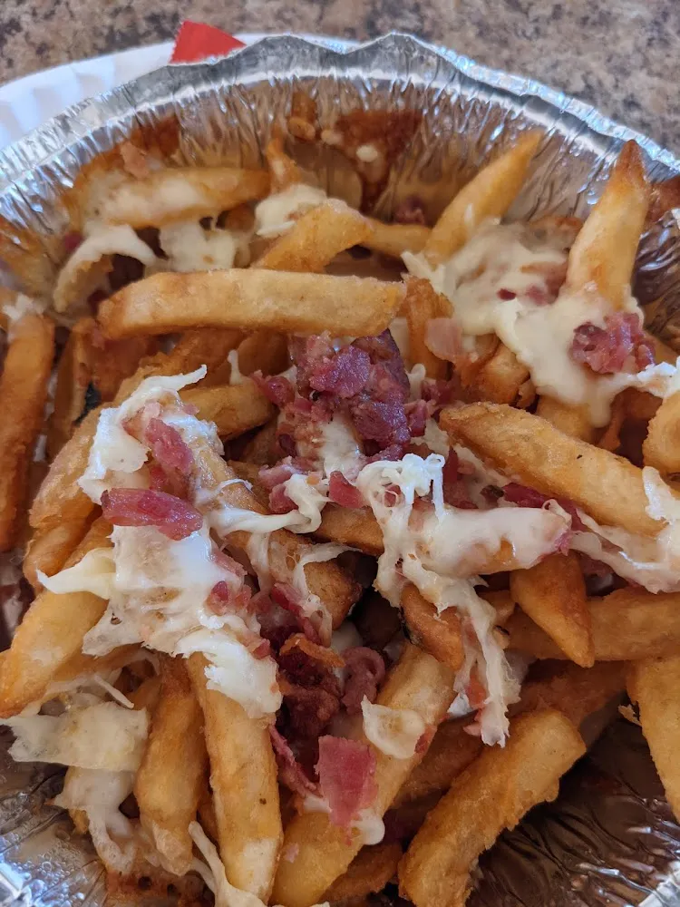 Cheesy Fries with Bacon
