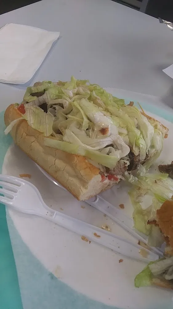 House Cheese Burger Sub