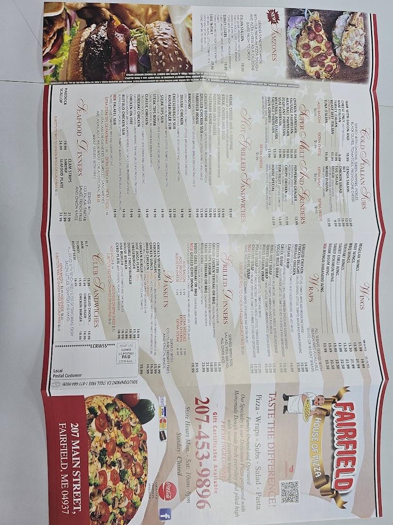 Fairfield House of Pizza