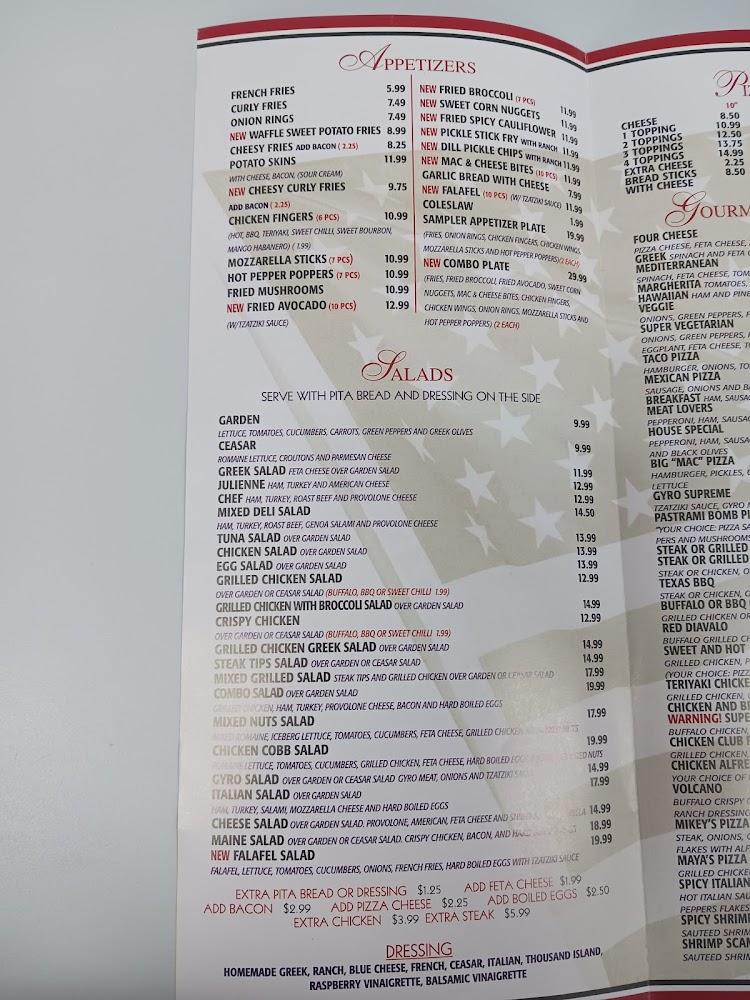 Fairfield House of Pizza Menu image 3